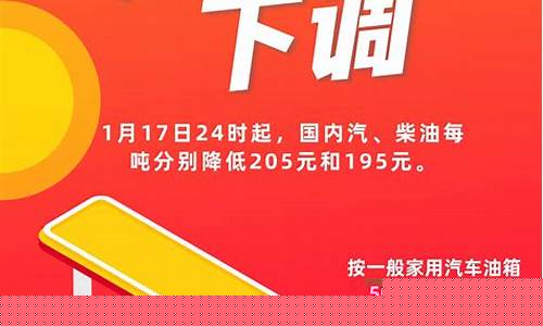 国内成品油价下调加满一吨-国内成品油价小