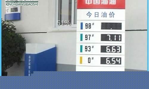 中国海油95号汽油油价-中国海油95今日油价多少钱一升